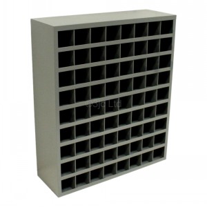 Storr Steel Bolt Bin Pigeon Hole Cabinet 72 Compartment